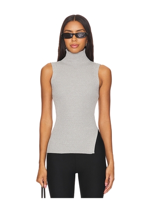 ALL THE WAYS Nedula Top in Grey. Size M. Also in L, S, XS.