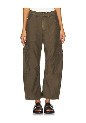 Citizens of Humanity Marcelle Cargo Pant in Olive. Size 24. Also in 23, 25, 26, 27, 28, 30, 32, 34.