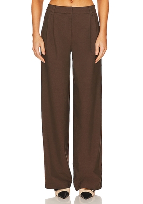 Camila Coelho Xenia Pant in Brown. Size M. Also in XXS, XS, S, L, XL.