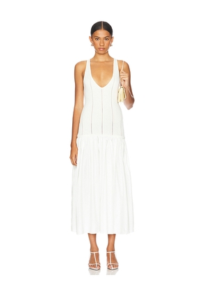 Belle Anna Siena Dress in White. Size S. Also in M, L.