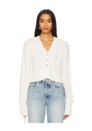 ALL THE WAYS Bailey Cardigan in Ivory. Size XS. Also in S.