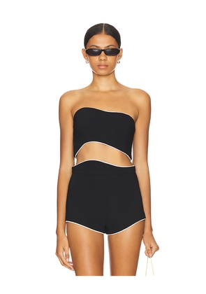 Amanda Uprichard x REVOLVE Adrienne Top in Black. Size M. Also in L, XL.