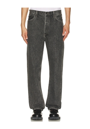 AGOLDE 90's Jeans in Denim-Medium. Size 28. Also in 29, 30, 31, 32, 33, 34, 36.