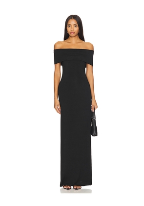 ALL THE WAYS Sienna Maxi Dress in Black. Size M. Also in L, XS.