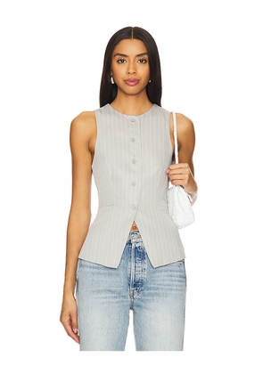 ALL THE WAYS Jianna Vest in Grey. Size M. Also in S, XS, XXS.