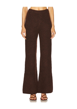 Cult Gaia Antico Knit Pant in Cognac. Size S. Also in M.