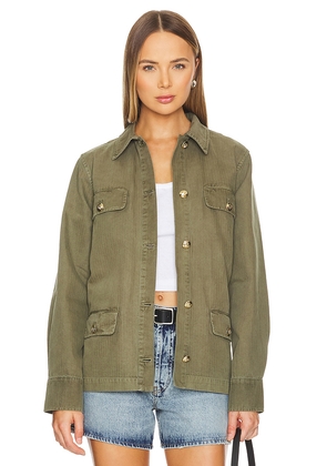 ANINE BING Corey Jacket in Green. Size M. Also in XS, L.