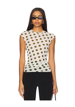 AFRM Nina Tee in White. Size 1X. Also in 2X, 3X, L, M, S, XL, XS, XXL, XXS.