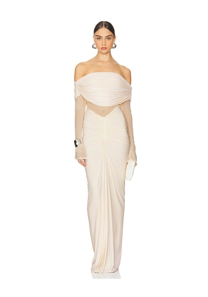 Deme by Gabriella Jolene Gown in Ivory. Size M. Also in XS.
