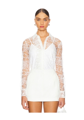 Alexis Luzia Blouse in White. Size S. Also in L, XS.