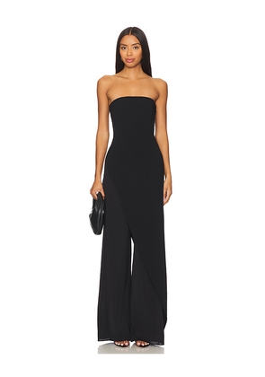 Alice + Olivia Alondra Jumpsuit in Black. Size 0. Also in 6.