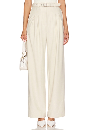 Camila Coelho Daytona Slacks in Beige. Size S. Also in XS, XL.