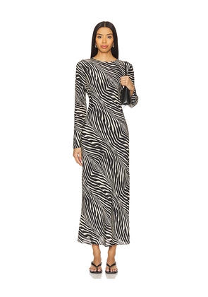 By Malene Birger Parise Dress in Black,White. Size 34. Also in 32.