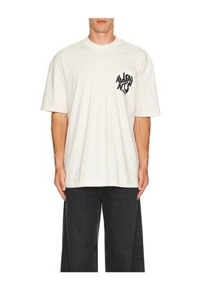 ALLSAINTS Orlando Tee in White. Size M. Also in S, L, XL/1X.