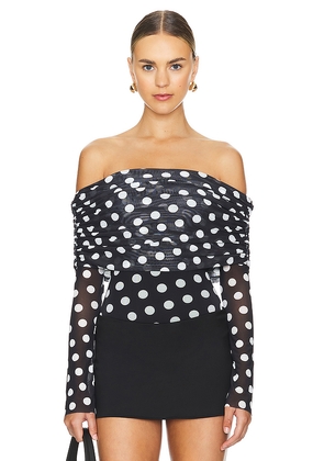 AFRM Maxine Bodysuit in Black. Size M. Also in 1X, S, XS, XXS.