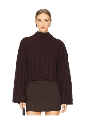 ASTR the Label Sloan Sweater in Wine. Size XL/1X. Also in L.