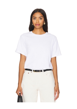 CLYQUE Walker Bodysuit in White. Size M. Also in L, XS.