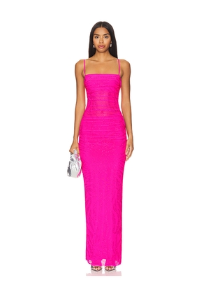 AFRM Jennan Dress in Fuchsia. Size 2X. Also in 1X, 3X.