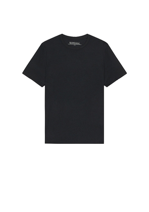 Beyond Yoga Always Beyond Crew Tee 2.0 in Blue. Size M. Also in L, XL/1X, XXL/2X.