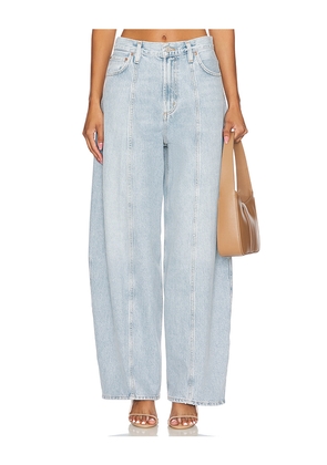 AGOLDE Kristen Wide Leg Jeans in Denim-Light. Size 33. Also in 32.