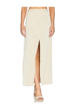 ASTR the Label Vitella Skirt in Ivory. Size XL. Also in L.
