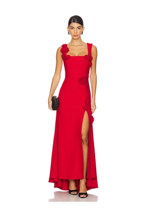 ELLIATT x REVOLVE Evanora Gown in Red. Size M. Also in S, XS.