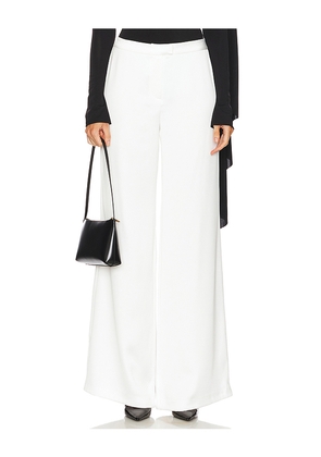 Ceren Ocak Pant in White. Size M. Also in L, XL.