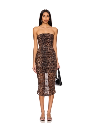 Bella Venice Emerson Tube Dress in Brown. Size M. Also in L, XS.