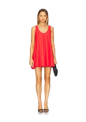 Bondi Born Avila Swing Mini Dress in Red. Size S. Also in XL/1X.