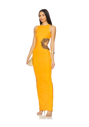 Bronx and Banco Camila Maxi Dress in Yellow. Size M. Also in L, S, XL, XS.