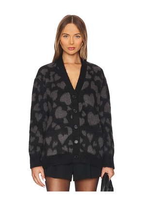 ANINE BING Banks Cardigan in Black. Size M. Also in L.