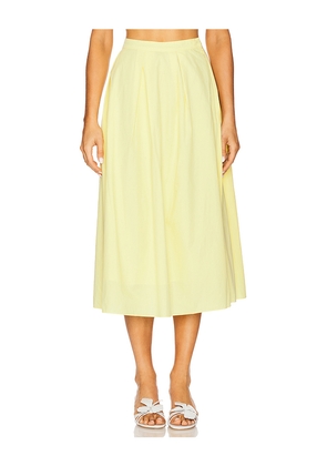 Azeeza Sheridan Skirt in Yellow. Size M. Also in L, S, XS.