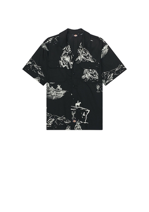 Dickies Savage Work Short Sleeve Shirt in Black. Size M. Also in S.