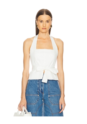 Cult Gaia Anita Top in White. Size 2. Also in 0.