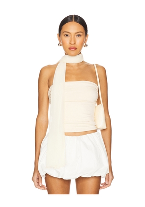 ALL THE WAYS Nataline Top in Cream. Size M. Also in L, S.