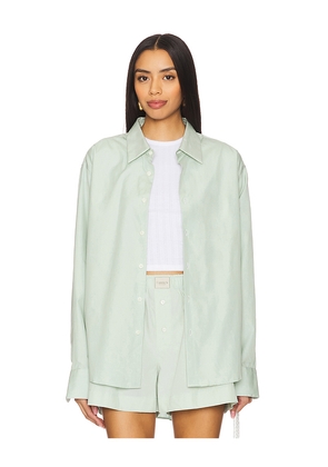 Comme Si La Shirt Classica in Mint. Size M. Also in L, S.