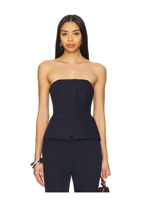 EAVES Tala Top in Navy. Size M. Also in L, S, XL, XS.