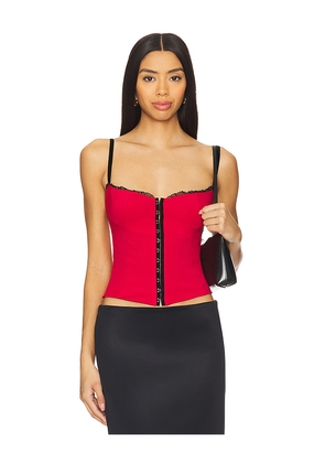 Bella Venice Caroline Corset in Red. Size M. Also in L, S, XL, XS.