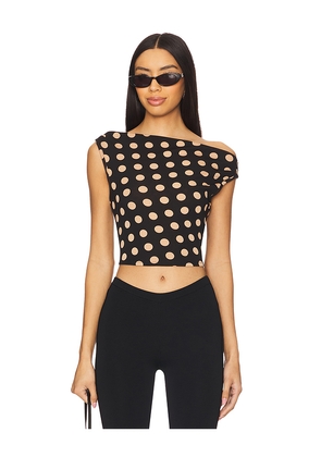 AFRM Eliza Top in Black. Size 2X. Also in 1X, L, M, XL, XXL.