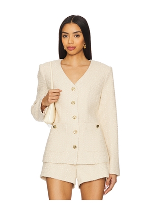 ASTR the Label Lysanor Jacket in Beige. Size M. Also in S, L.