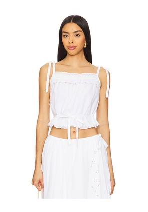Ciao Lucia Arae Top in White. Size M. Also in L.