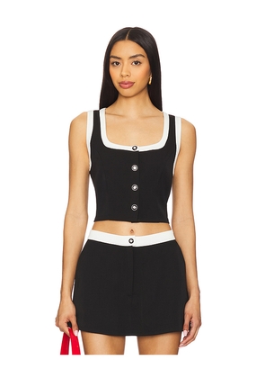 ASTR the Label Rory Top in Black. Size M. Also in L, S, XS.