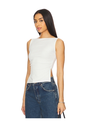 ALL THE WAYS Jessica Top in White. Size M. Also in XS, XXS.