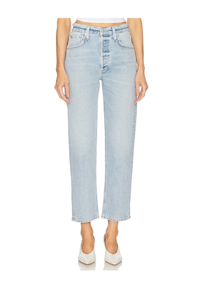 Citizens of Humanity Delfina Straight Jeans in Blue. Size 30. Also in 31, 32, 33, 34.