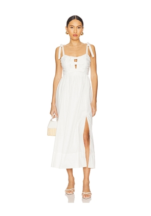 ASTR the Label Helia Dress in White. Size M. Also in L, S, XS.