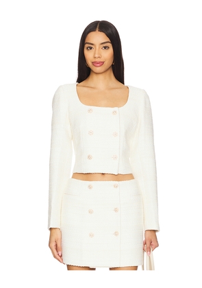 ASTR the Label Rosario Jacket in Cream. Size XL. Also in L.