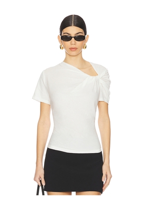 A.L.C. Liz Tee in White. Size XL. Also in S.