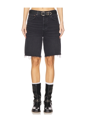 AGOLDE 90's Short in Black. Size 24. Also in 23, 29, 30, 31, 32, 33, 34.