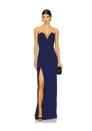 Amanda Uprichard x REVOLVE Cherri Gown in Navy. Size M. Also in L, XL.
