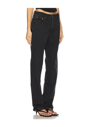 Aya Muse Tapered Jeans in Black. Size M. Also in L.